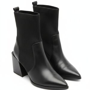 Steve Madden Black Heeled Boots